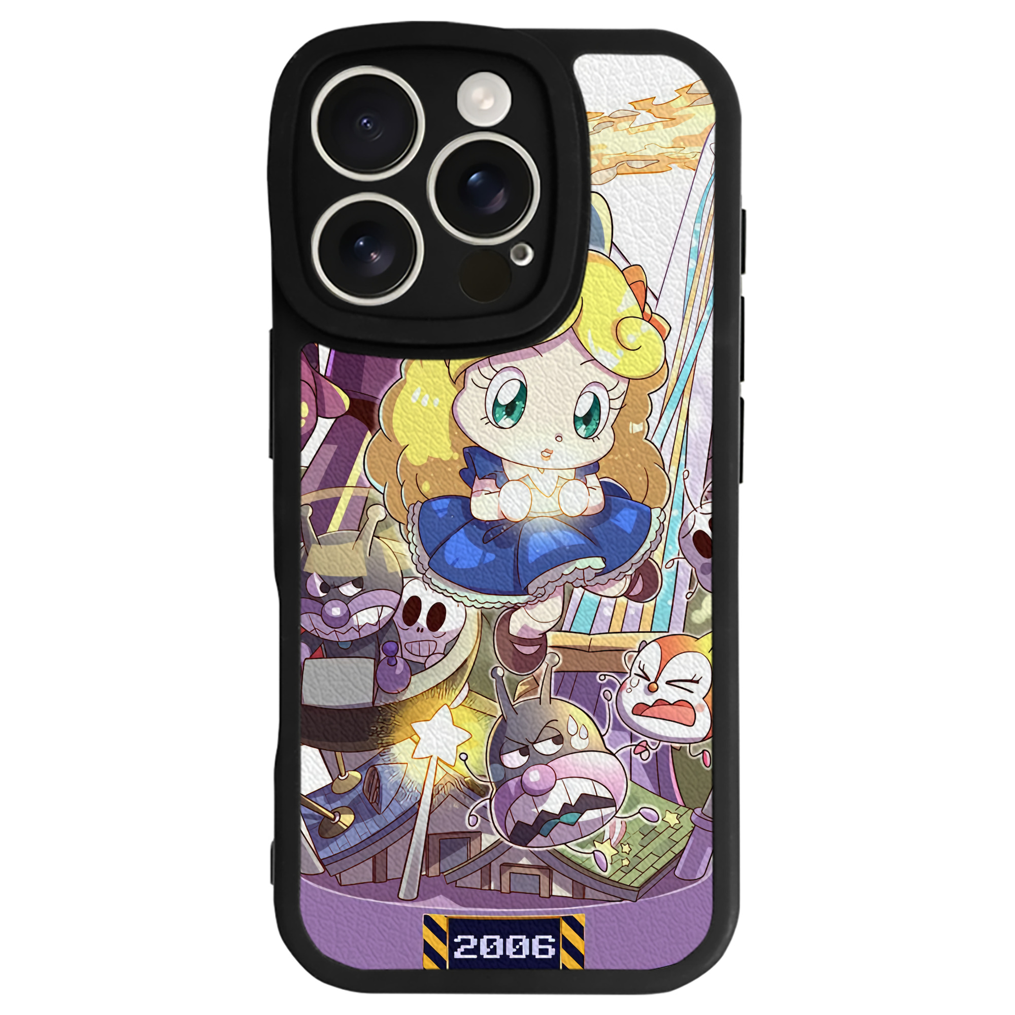 （画像用） アンパンマン Anpanman 【iPhone 16シリーズ対応】シリコンスマホケース（レザー調） 材質：シリコン
